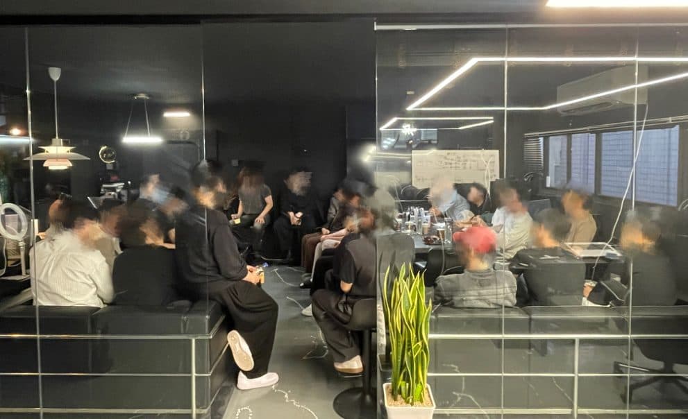 오프라인 간담회 현장 사진